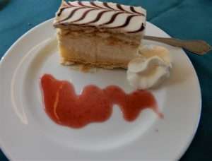 VIA Rail Dessert Entree