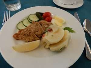 VIA Rail Dining Entree