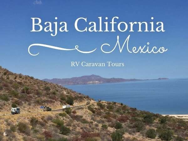 Exploring Baja California’s rugged beauty on an RV caravan tour, offering a unique adventure.