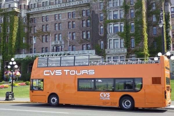 CVS Tours in Victoria, offering guided tours to explore the city's top attractions.
