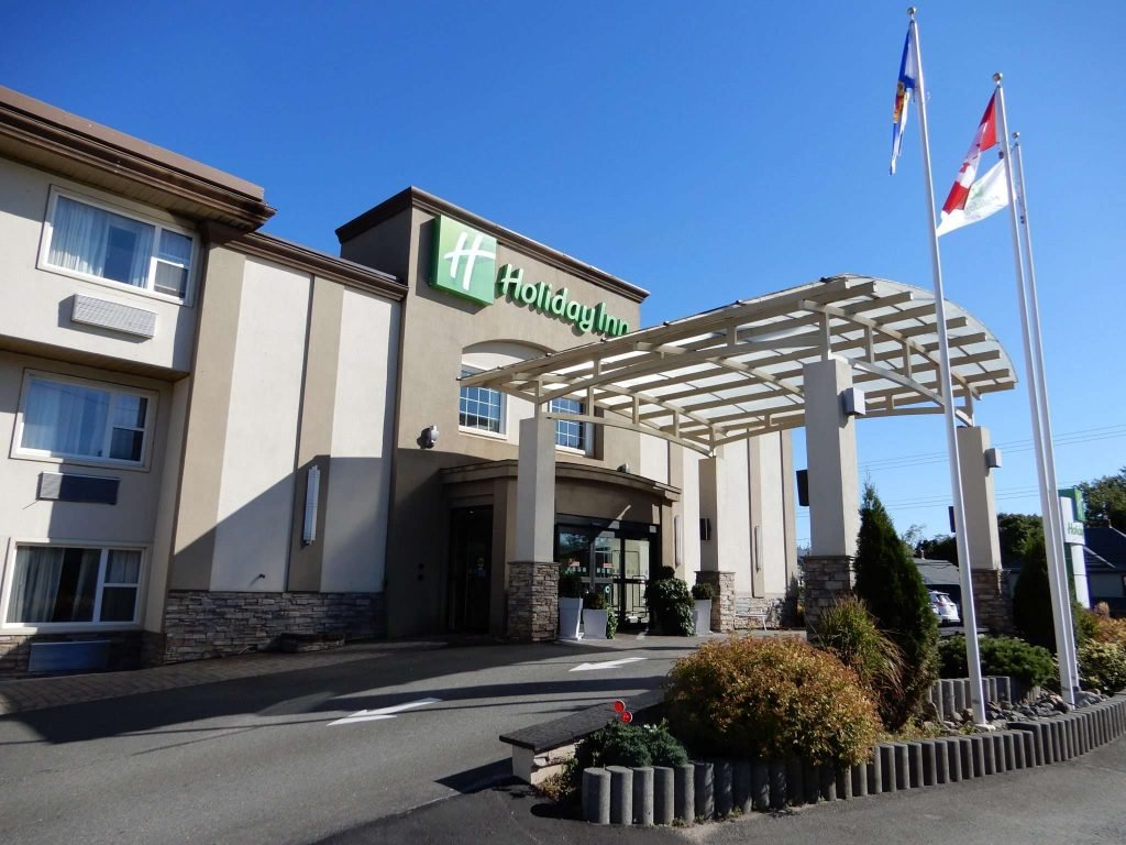 The Holiday Inn Conference Centre in Truro, offering comfortable accommodations for business travelers.