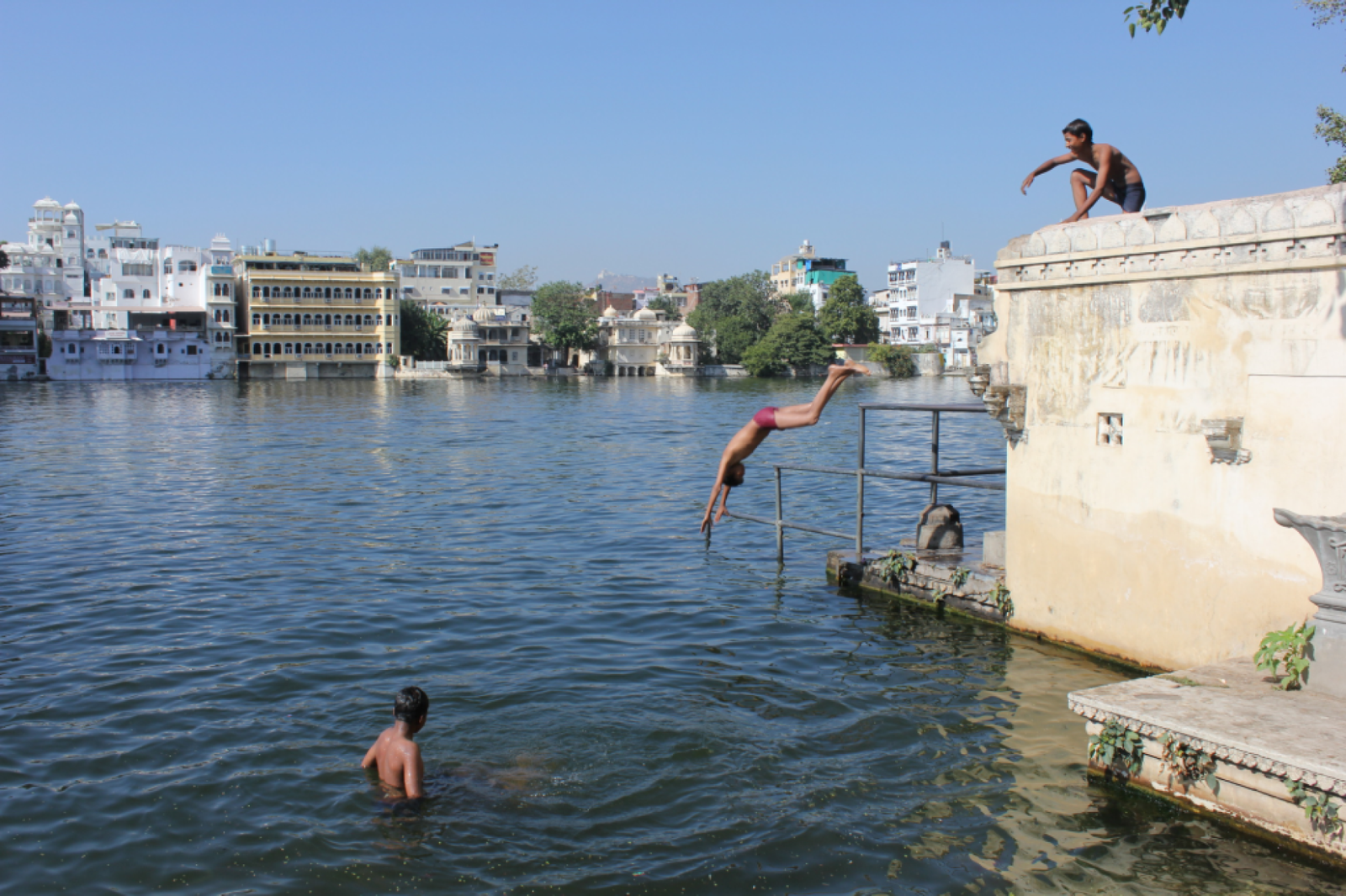 Kids Swimming In India