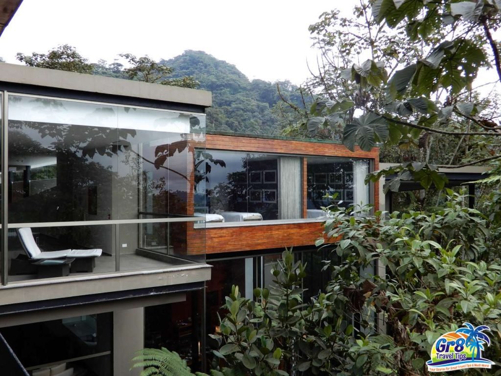 Mashpi Lodge in Ecuador, offering luxurious eco-friendly accommodations surrounded by lush nature.