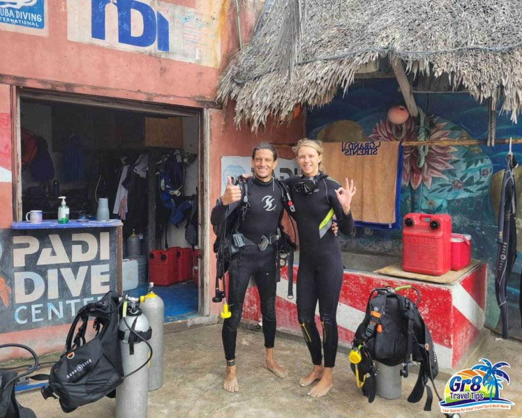 The Mexidivers Dive Shop in Mexico, offering scuba diving courses and underwater adventures.