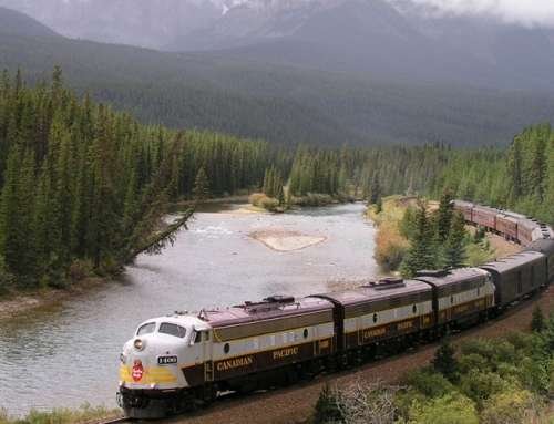 The Royal Canadian Pacific, offering a luxurious rail travel experience across Canada.
