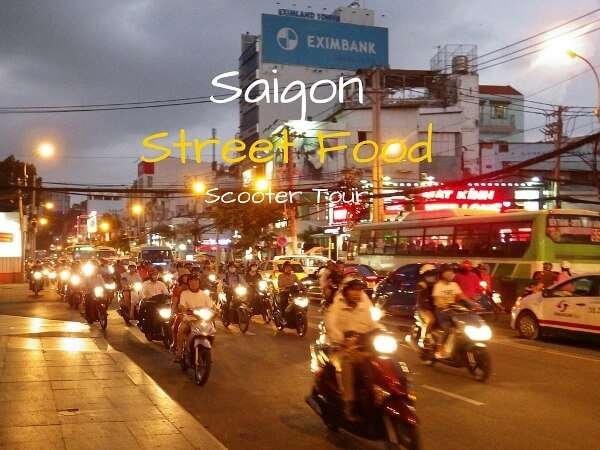 A guided street food tour in Saigon, offering a taste of the best local dishes and culinary traditions.