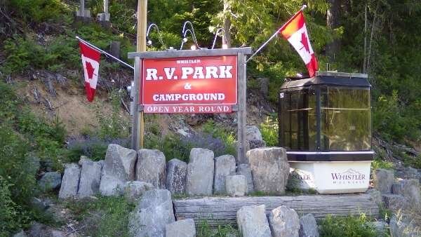 Whistler RV Park, offering a great base for outdoor adventures in the Whistler area.