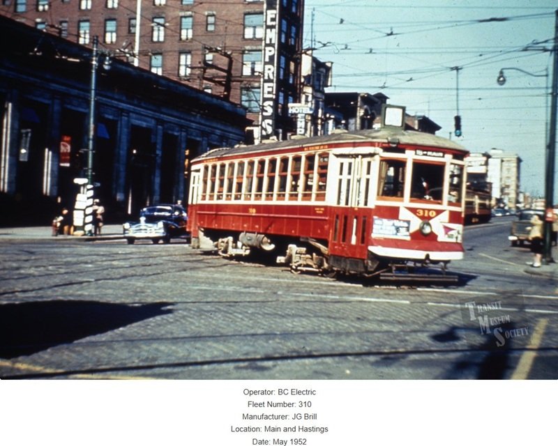 Vancouver Railway 1952