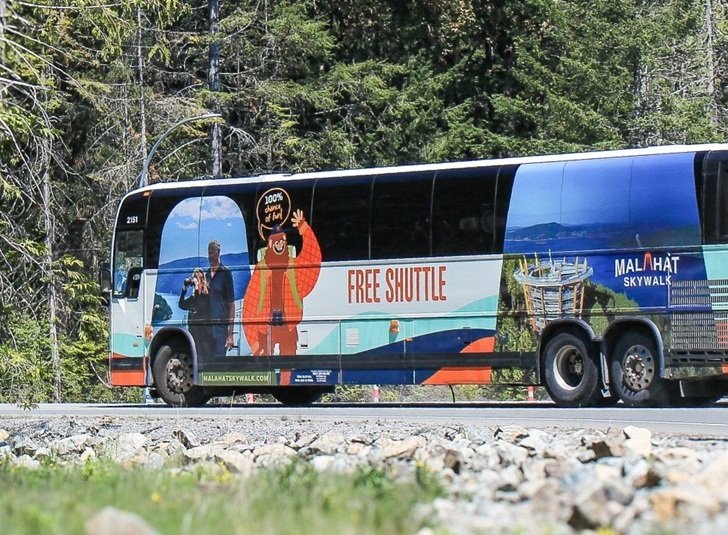 Malahat Skywalk Bus