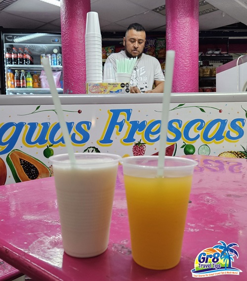 Horchata and Fruit Juice Horchata and Fruit Juice