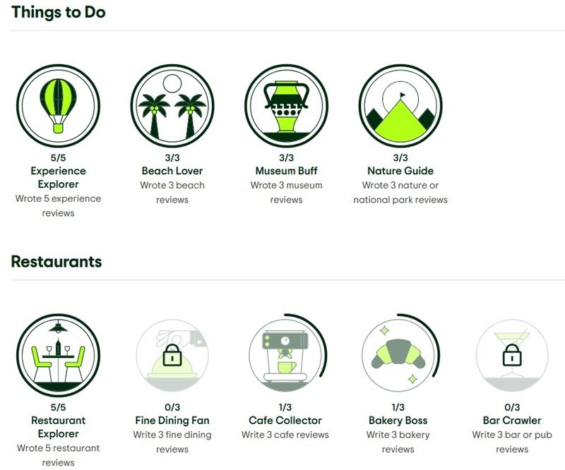 Tripadvisor Badges
